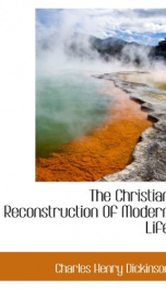 the christian reconstruction of modern life_cover