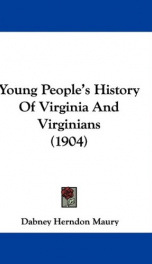 young peoples history of virginia and virginians_cover