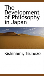 the development of philosophy in japan_cover