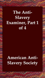 The Anti-Slavery Examiner, Part 1 of 4_cover