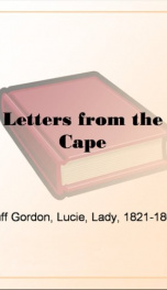 Letters from the Cape_cover