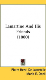 lamartine and his friends_cover