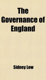 the governance of england_cover