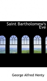 Saint Bartholomew's Eve_cover