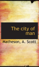the city of man_cover