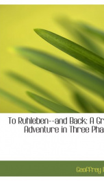 to ruhleben and back a great adventure in three phases_cover