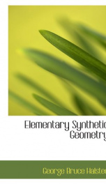elementary synthetic geometry_cover