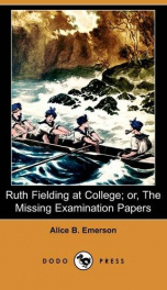 ruth fielding at college or the missing examination papers_cover