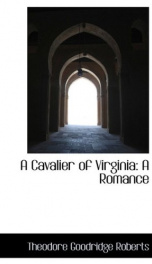 a cavalier of virginia a romance_cover