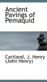 ancient pavings of pemaquid_cover
