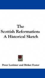 the scottish reformation a historical sketch_cover