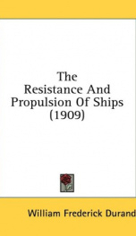 the resistance and propulsion of ships_cover