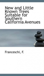 new and little known trees suitable for southern california avenues_cover