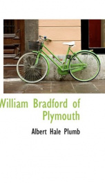 william bradford of plymouth_cover