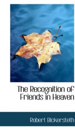 the recognition of friends in heaven_cover