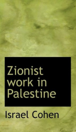 zionist work in palestine_cover