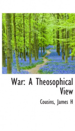 war a theosophical view_cover