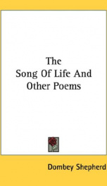 the song of life and other poems_cover