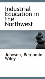 industrial education in the northwest_cover
