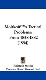 moltkes tactical problems from 1858 1882_cover
