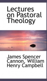 lectures on pastoral theology_cover