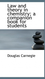 law and theory in chemistry a companion book for students_cover