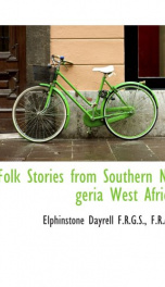 folk stories from southern nigeria west africa_cover
