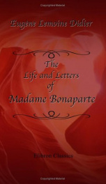the life and letters of madame bonaparte_cover