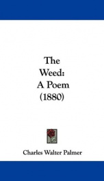 the weed a poem_cover