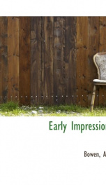 early impressions_cover