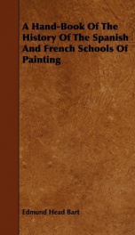 a hand book of the history of the spanish and french schools of painting_cover