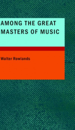 Among the Great Masters of Music_cover