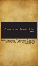 character and results of the war_cover
