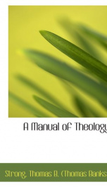a manual of theology_cover
