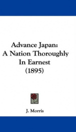 advance japan a nation thoroughly in earnest_cover