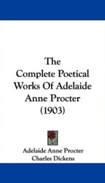 the complete poetical works of adelaide anne procter_cover