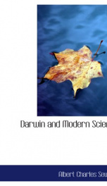 darwin and modern science_cover