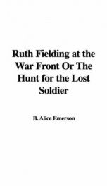 ruth fielding at the war front or the hunt for the lost soldier_cover