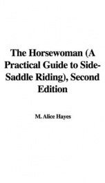 the horsewoman a practical guide to side saddle riding_cover