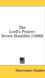 the lords prayer seven homilies_cover