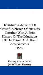 trimsharps account of himself a sketch of his life together with a brief his_cover