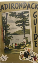 adirondack guide vacationland in picture story and history_cover