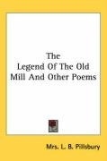 the legend of the old mill and other poems_cover