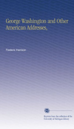 george washington and other american addresses_cover