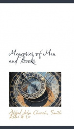 memories of men and books_cover