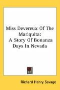 miss devereux of the mariquita a story of bonanza days in nevada_cover