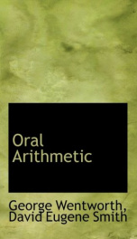 oral arithmetic_cover