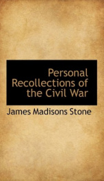 personal recollections of the civil war_cover