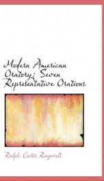 modern american oratory seven representative orations_cover