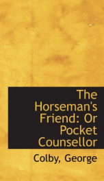 the horsemans friend or pocket counsellor_cover